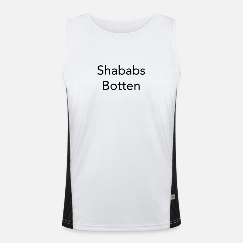Shababs Botten Men's Functional Contrast Tank Top 