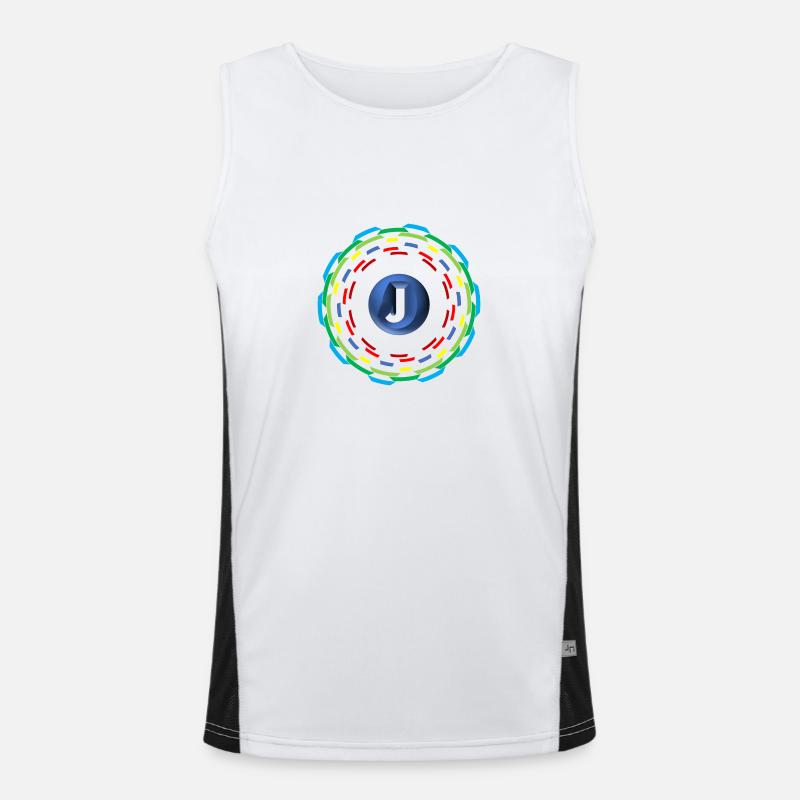 Circles J Men's Functional Contrast Tank Top 