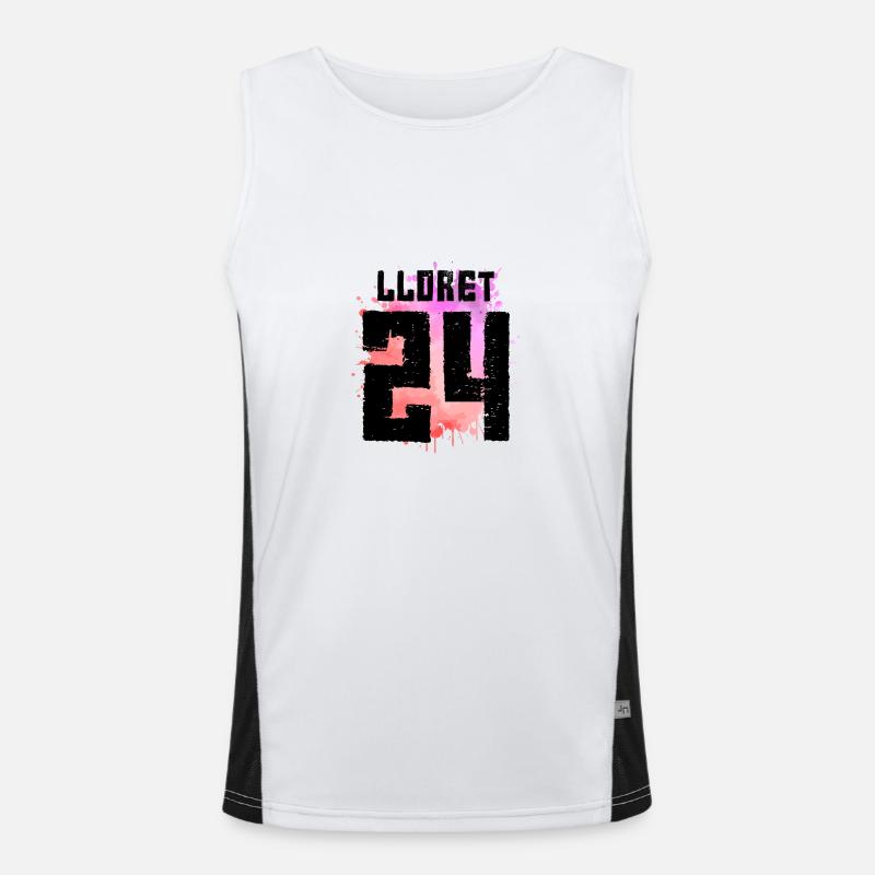 Maillot Lloret De Mar 24 2024 Multicolore Débardeur respirant contrasté Homme 