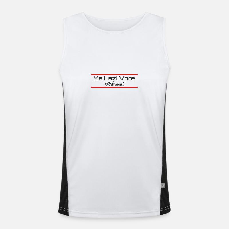 Ardeşen Artaşeni Lazca Lazisch Funktionelles Kontrast-Tank Top für Männer 