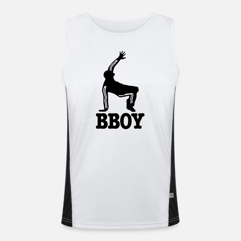 bboy Men's Functional Contrast Tank Top 