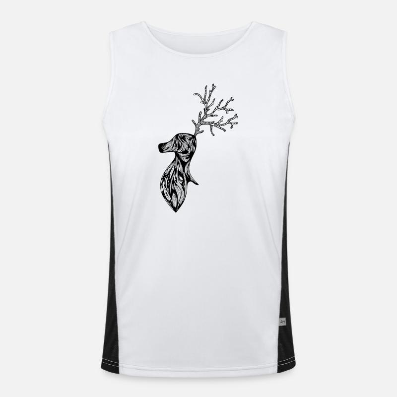 Deer Men's Functional Contrast Tank Top 