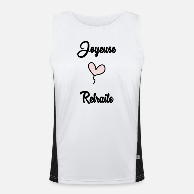 RETRAITE. JOYEUSE RETRAITE Débardeur respirant contrasté Homme 