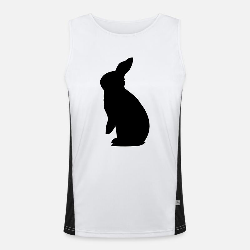 Rex rabbit rabbit bunny breed long-eared rodents Men's Functional Contrast Tank Top 