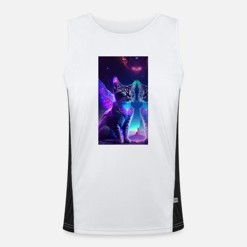 AstroCat Funktionelles Kontrast-Tank Top für Männer 