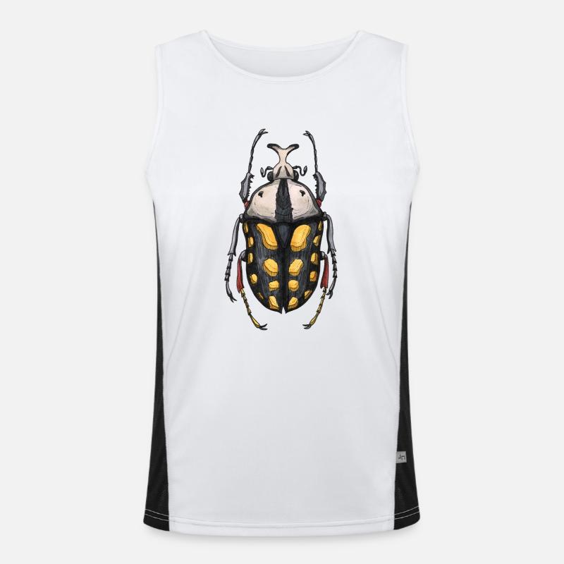 Big Beetle Stag - cerf géant Débardeur respirant contrasté Homme 