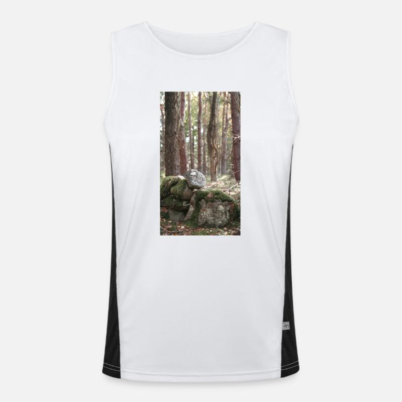 forest Men's Functional Contrast Tank Top 