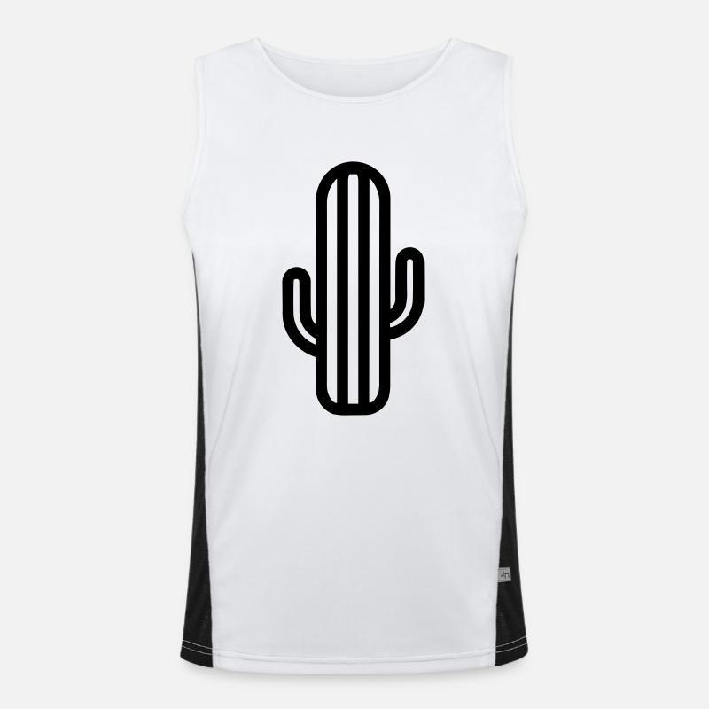 Cactus Men's Functional Contrast Tank Top 