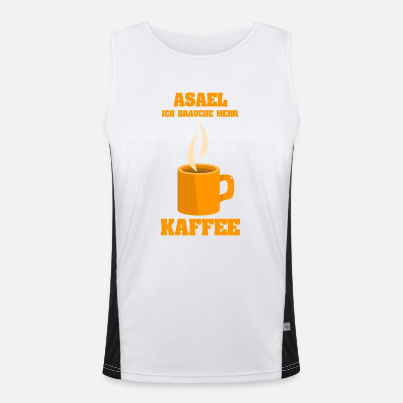 Café Asael Débardeur respirant contrasté Homme 