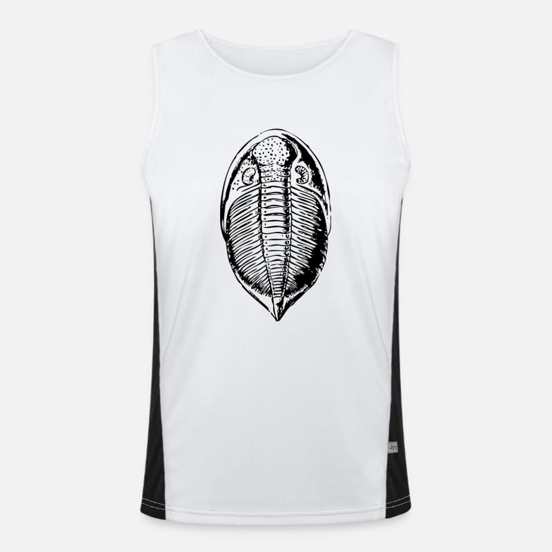 Fossil Funktionelles Kontrast-Tank Top für Männer 