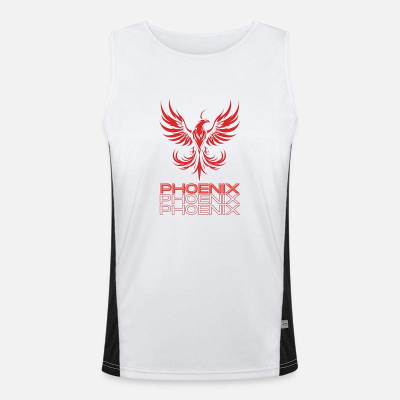 Phoenix Funktionelles Kontrast-Tank Top für Männer 