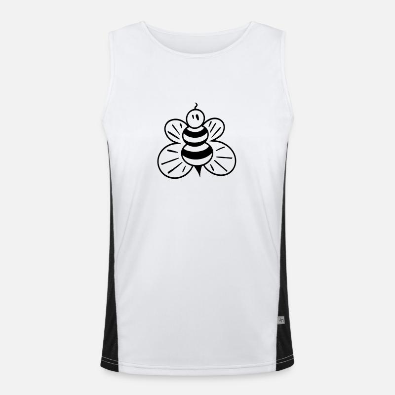 FlyBee Funktionelles Kontrast-Tank Top für Männer 