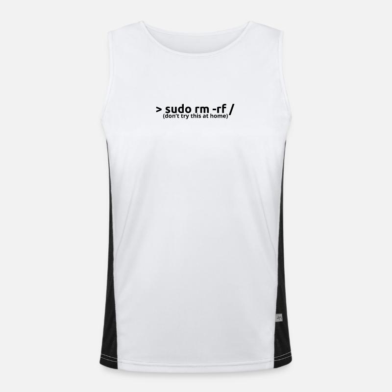 sudo rm rf Men's Functional Contrast Tank Top 