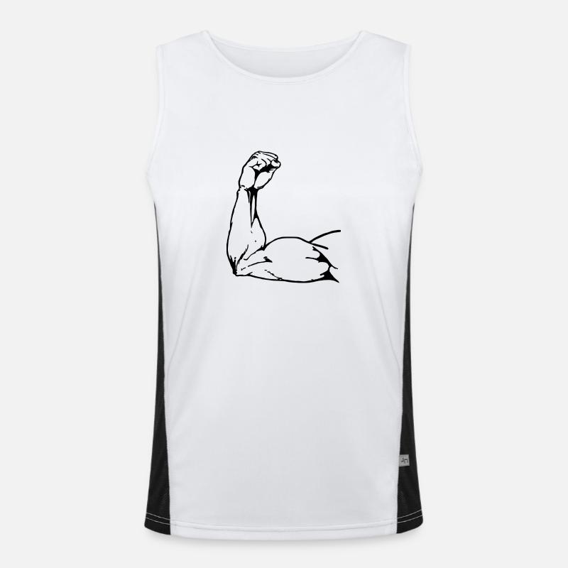 biceps Men's Functional Contrast Tank Top 