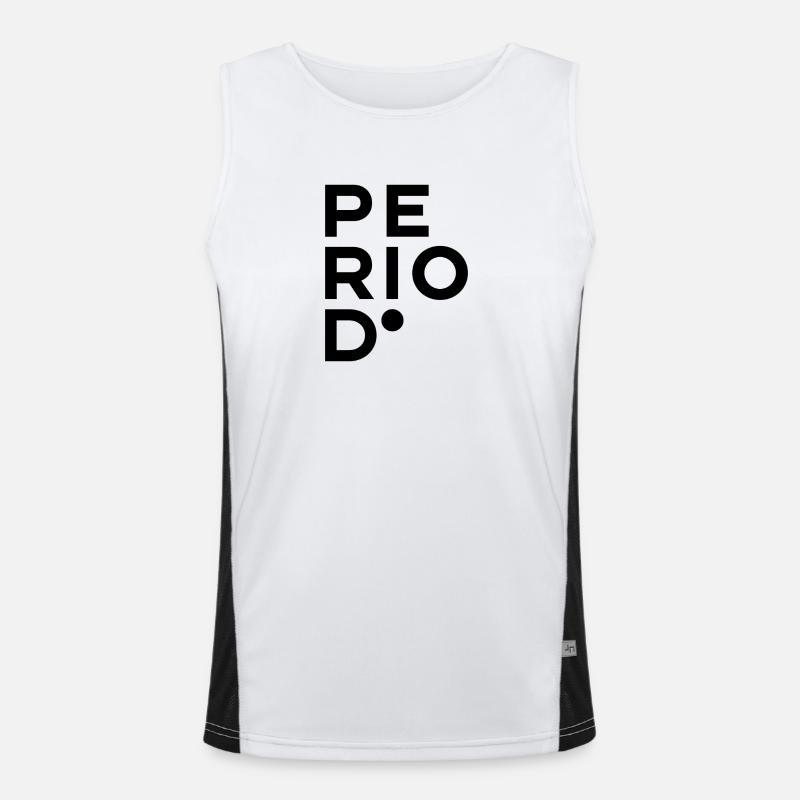 PÉRIODE. Débardeur respirant contrasté Homme 