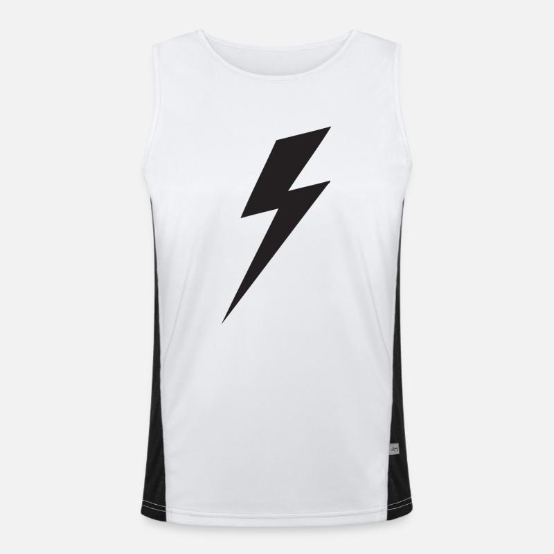 Lightning Bolt Men's Functional Contrast Tank Top 