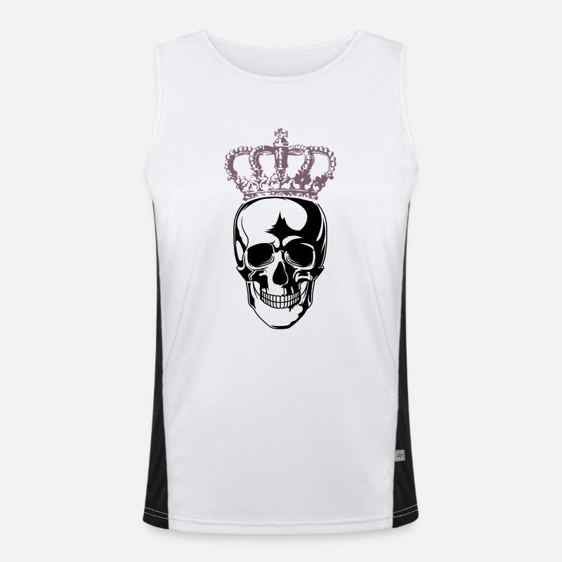 Skull King Men's Functional Contrast Tank Top 