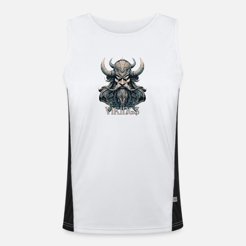 Viking Valhalla Nordmann Design Débardeur respirant contrasté Homme 