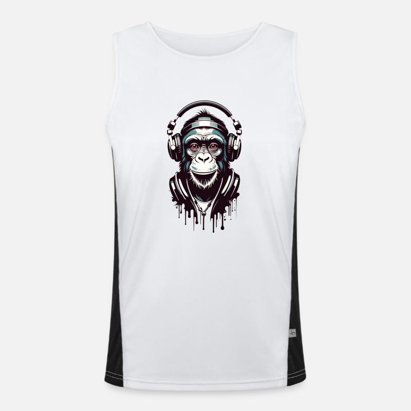 Funky Monkey Men's Functional Contrast Tank Top 