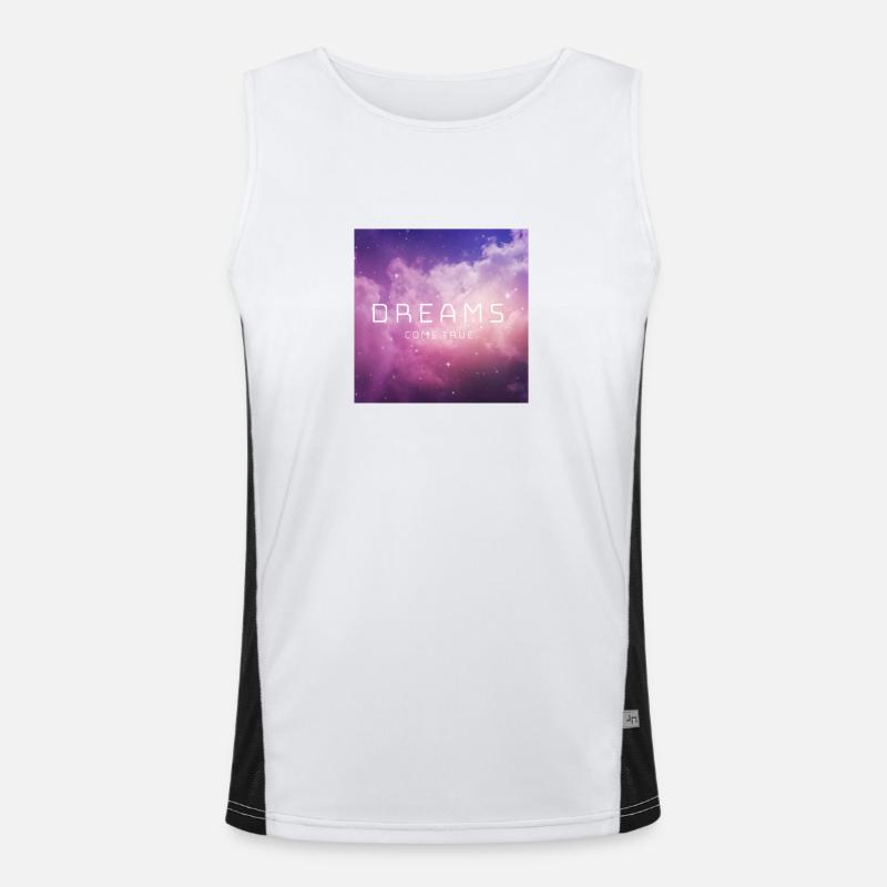 Dreams come true. Men's Functional Contrast Tank Top 