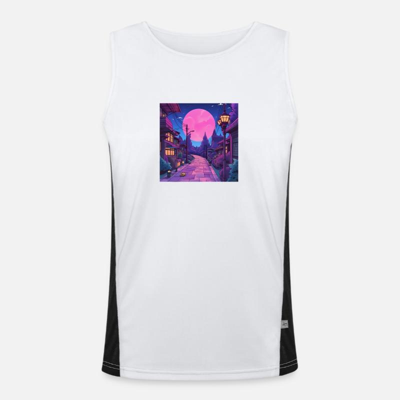 Fantasy Funktionelles Kontrast-Tank Top für Männer 