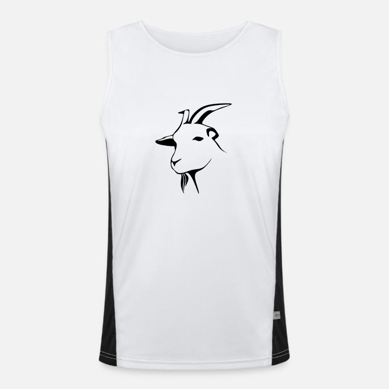 goat Men's Functional Contrast Tank Top 