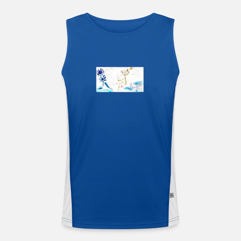Imaginary Beings Men's Functional Contrast Tank Top 