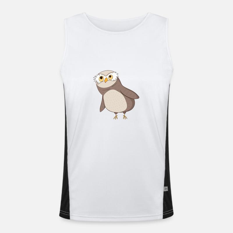 Kauz Cómico Camiseta funcional de tirantes en contraste para hombre 