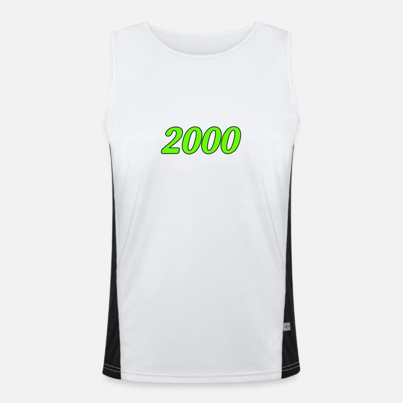year 2000 Men's Functional Contrast Tank Top 