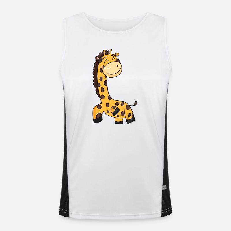 Giraffe Men's Functional Contrast Tank Top 