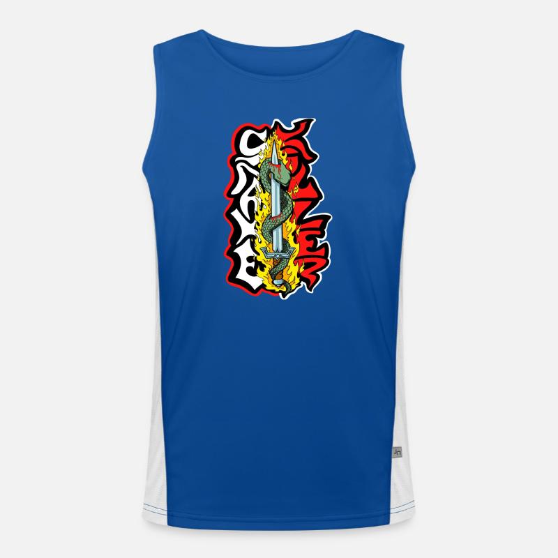 Snake Killer Men's Functional Contrast Tank Top 