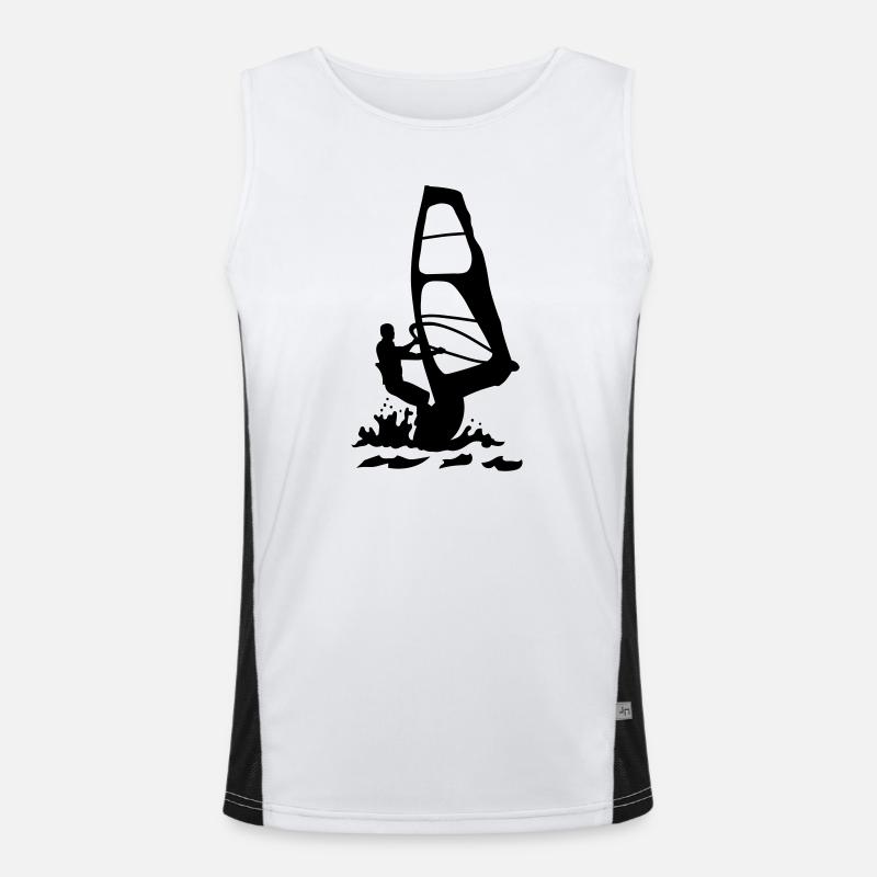 Planche à voile Débardeur respirant contrasté Homme 
