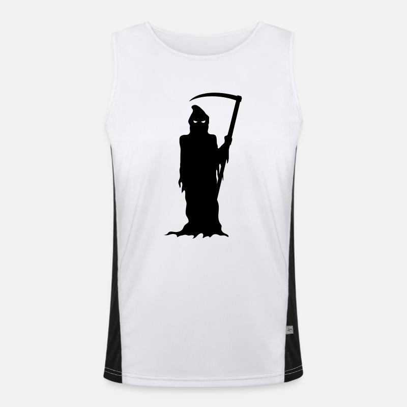 Der Tot Funktionelles Kontrast-Tank Top für Männer 