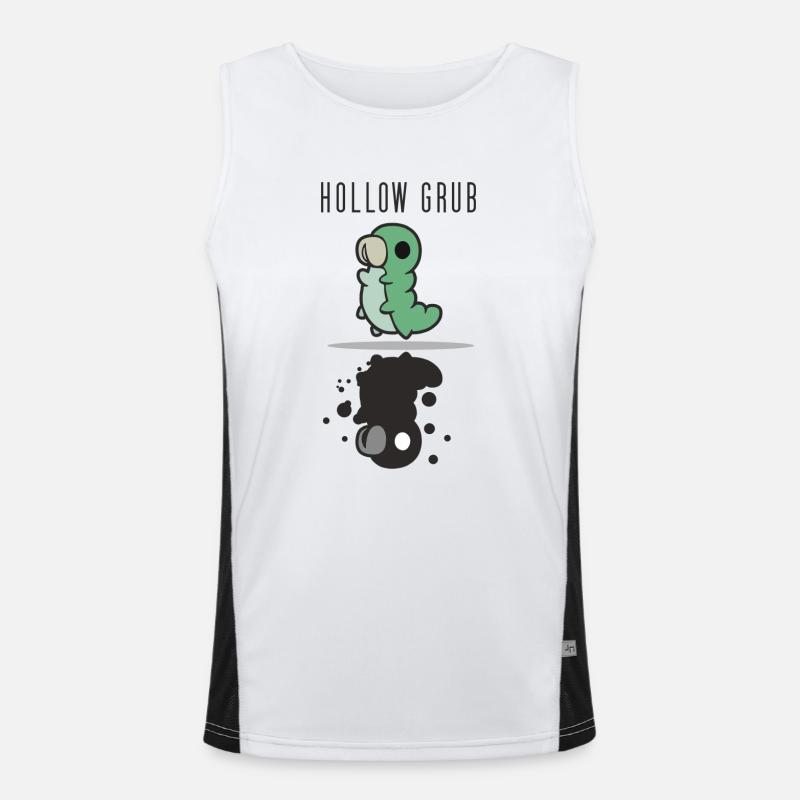 Hollow Grub _ Empty Larva _ Hollow Knight Men's Functional Contrast Tank Top 