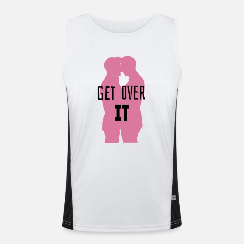 GET OVER IT Men's Functional Contrast Tank Top 