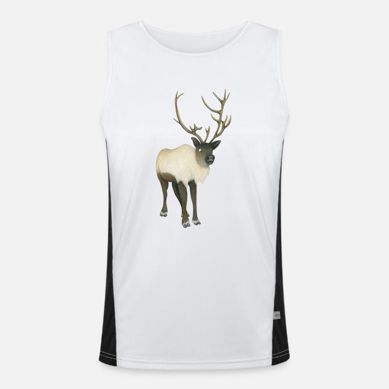 Reindeer Men's Functional Contrast Tank Top 