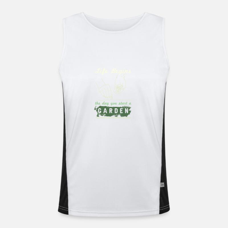 farmer garten Funktionelles Kontrast-Tank Top für Männer 