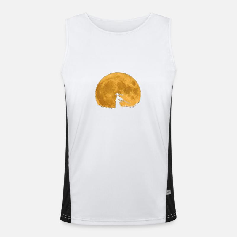 Oo Samurai / Moon oO Men's Functional Contrast Tank Top 