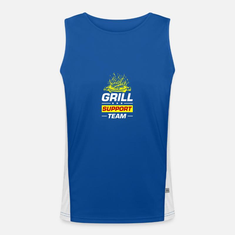 Grill Support Team Grilling Dicton Débardeur respirant contrasté Homme 