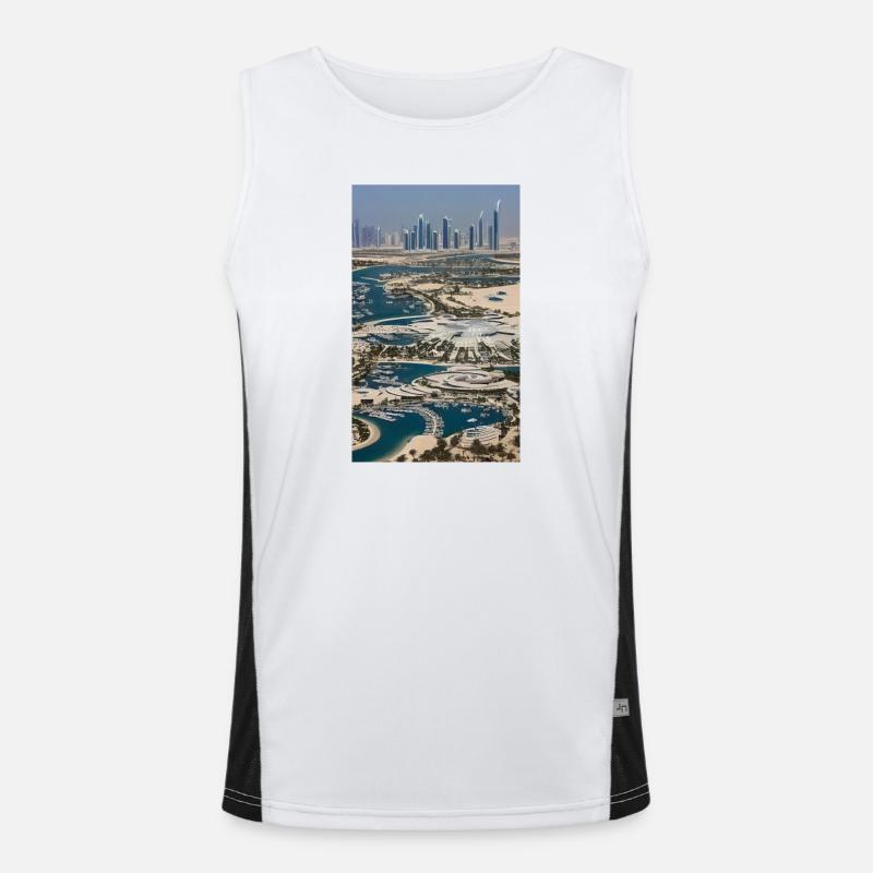 Abu Dhabi Abu Dhabi Men's Functional Contrast Tank Top 