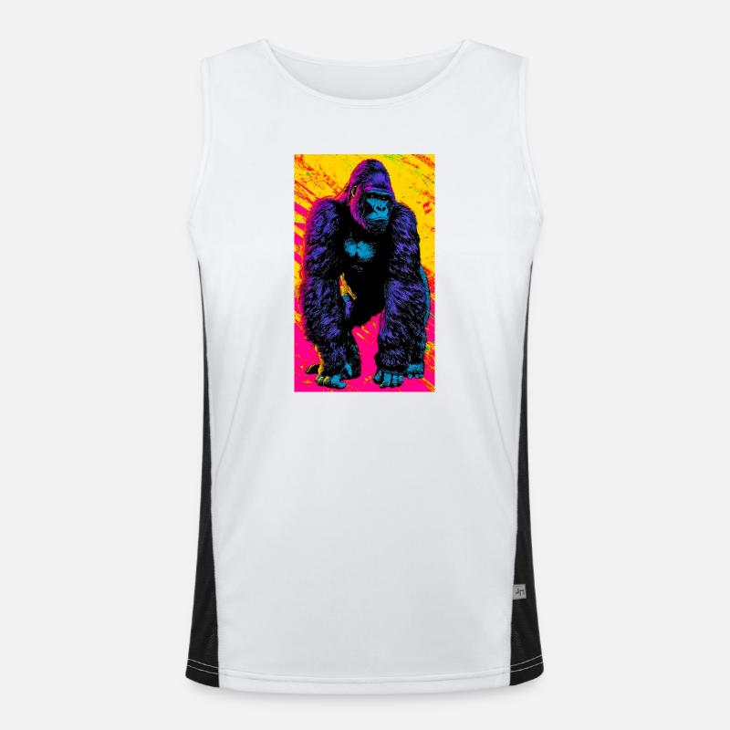 gorille Débardeur respirant contrasté Homme 
