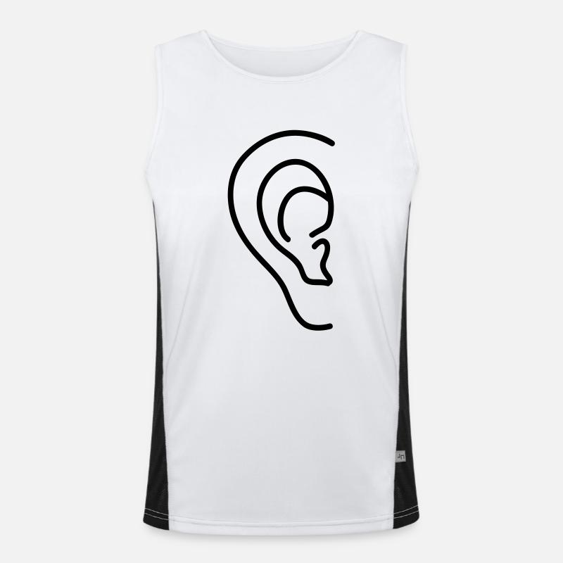 ear Débardeur respirant contrasté Homme 