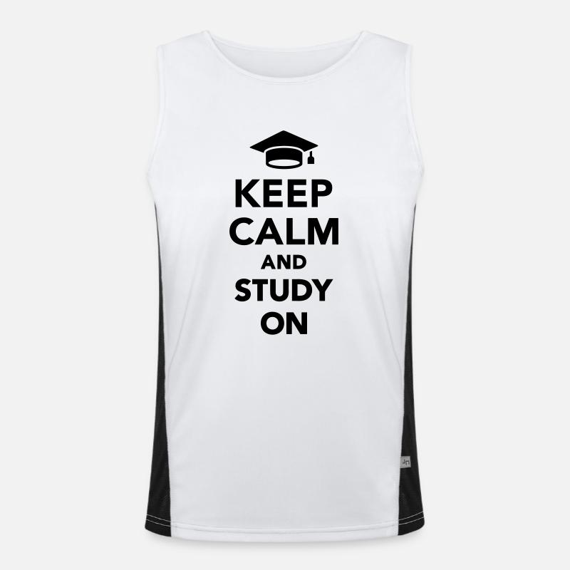 Studieren Funktionelles Kontrast-Tank Top für Männer 