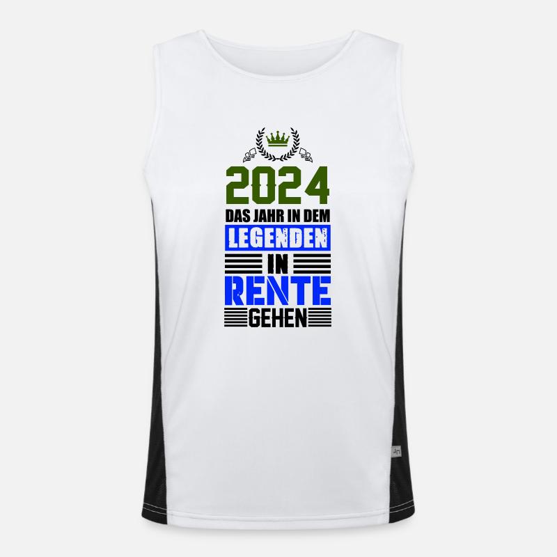 Pension 2024 Men's Functional Contrast Tank Top 