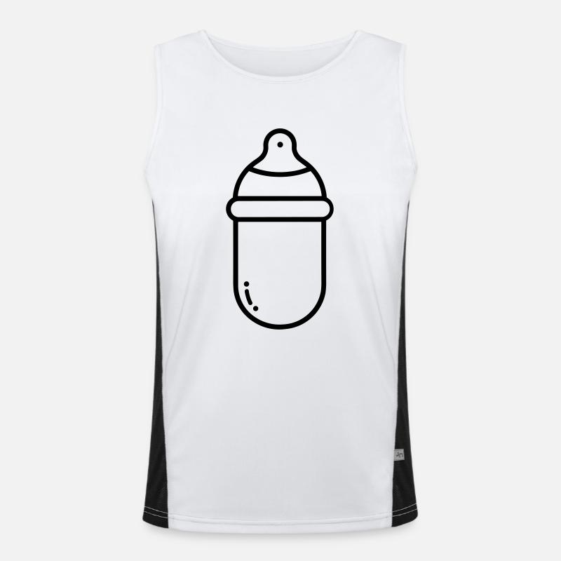 bottle Men's Functional Contrast Tank Top 