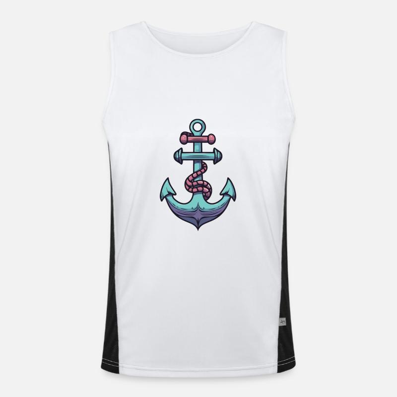Anchor Harbour Men's Functional Contrast Tank Top 