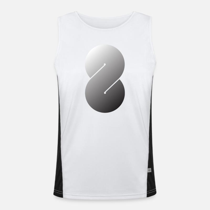 S Men's Functional Contrast Tank Top 