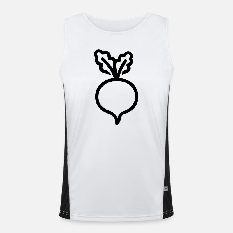 Rübe Funktionelles Kontrast-Tank Top für Männer 