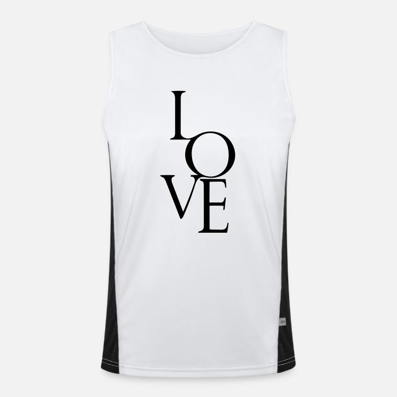 versprechen Funktionelles Kontrast-Tank Top für Männer 