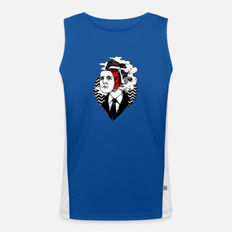 Agent Cooper Funktionelles Kontrast-Tank Top für Männer 